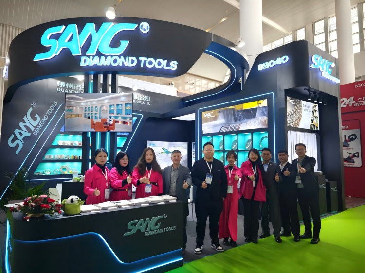 SANG diamond tools company team photo