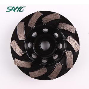 турбо чашечное колесо, фарфор 4-дюймовый чашечный круг, бетонный шлифовальный круг