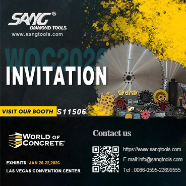 Компания SANG Diamond Tools примет участие в выставке World of Concrete 2026 – стенд S11506.