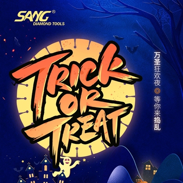 Счастливого Хэллоуина от SANG Diamond Tools!