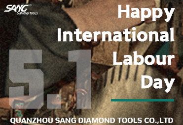 счастливый международный день труда, чтобы петь клиентам алмазный инструмент